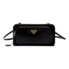Prada Mini Crossbody Bag in Re-Nylon & Brushed Calf Leather