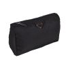 Prada "Necessaire" Small Cosmetic Bag in Tessuto Nylon - Black