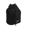 Prada Triangle Drawstring Bucket Bag in Tessuto Nylon - Black