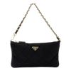 Prada “Re-Edition 1995” Re-Nylon & Gold Chain Black Handbag