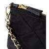 Prada “Re-Edition 1995” Re-Nylon & Gold Chain Black Handbag