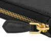 Prada Wallet/Key Holder in Luxurious Black Safiano Calf Leather