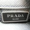 Prada "Re-Nylon" Black Tote Bag in Nylon/Saffiano Calf Leather