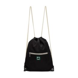 Prada "Zaino'" Drawstring Backpack in Soft Tessuto Nylon - Black