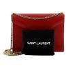 Saint Laurent “Cassandra” Medium Shoulder Bag in Calf Leather