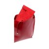 Saint Laurent “Suzanne” Small Hobo Bag in Patent Leather – Red