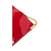 Saint Laurent “Suzanne” Small Hobo Bag in Patent Leather – Red