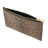Saint Laurent Small Pouch in Soft Calf Leather - Leopard Print