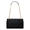 Saint Laurent YSL “Jamie” Quilted Textured Satin Crossbody Bag