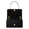Saint Laurent YSL “Jamie” Quilted Textured Satin Crossbody Bag