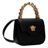 Versace “La Medusa” Vitello Phenix Calf Leather Mini Handbag