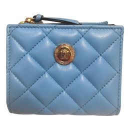 Versace “La Medusa” Bifold Wallet in Quilted Lambskin Leather