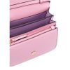 Versace “La Medusa” Pink Pebbled Calf Leather Crossbody Bag