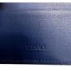 Versace “La Medusa” Men’s Bifold Wallet in Calf Leather - Navy