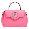 Versace "La Medusa" Vitello Grained Pebbled Leather Handbag
