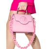 Versace “La Medusa“ Handbag in Pebbled Calf Leather - Pink