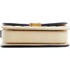Saint Laurent YSL "Solferino" Quilted Suede Shoulder Bag - Ivory