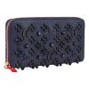 Christian Louboutin “Panettone” Studded Wallet in Calf Leather