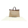 Fendi “FF” Canvas/Calf Leather Trim X-Large Tote Bags