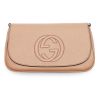 Gucci "Soho Disco" GG Chain Crossbody Bag in Calf Leather
