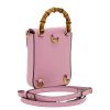 Gucci Bamboo Top Handle Mini Handbag in Opulent Calf Leather
