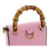 Gucci Bamboo Top Handle Mini Handbag in Opulent Calf Leather