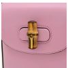 Gucci Bamboo Top Handle Mini Handbag in Opulent Calf Leather