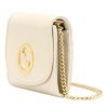 Gucci “Blondie” Medium GG Wallet on a Chain in Calf Leather
