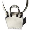 Jimmy Choo Calf Leather Emb. Logo Handbag/Crossbody Bag
