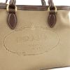 Prada "Bauletto" Crossbody Bag with Calf Leather Trim
