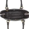 Prada "Bauletto" Crossbody Bag with Calf Leather Trim