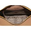 Prada Vitello Calf Leather Shoulder Bag w/ Nylon Web Strap