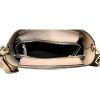 Prada Web Strap Bucket Bag in Vitello Phenix Calf Leather