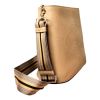 Prada Web Strap Bucket Bag in Vitello Phenix Calf Leather