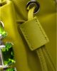 Prada Re-Nylon Drawstring Bucket Bag with Crystal Handle