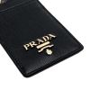 Prada ID/Cardholder Lanyard in Soft Vitello Move Calf Leather