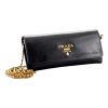 Prada Crossbody Bag/Wallet in Posh Vitello Move Calf Leather