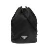 Prada Small Drawstring Bucket Bag in Lightweight Tessuto Nylon