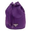 Prada Small Drawstring Bucket Bag in Lightweight Tessuto Nylon