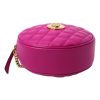 Versace "La Medusa" Round Shoulder Bag in Quilt Calf Leather