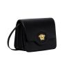 Versace "La Medusa" Crossbody Bag in Pebbled Calf Leather